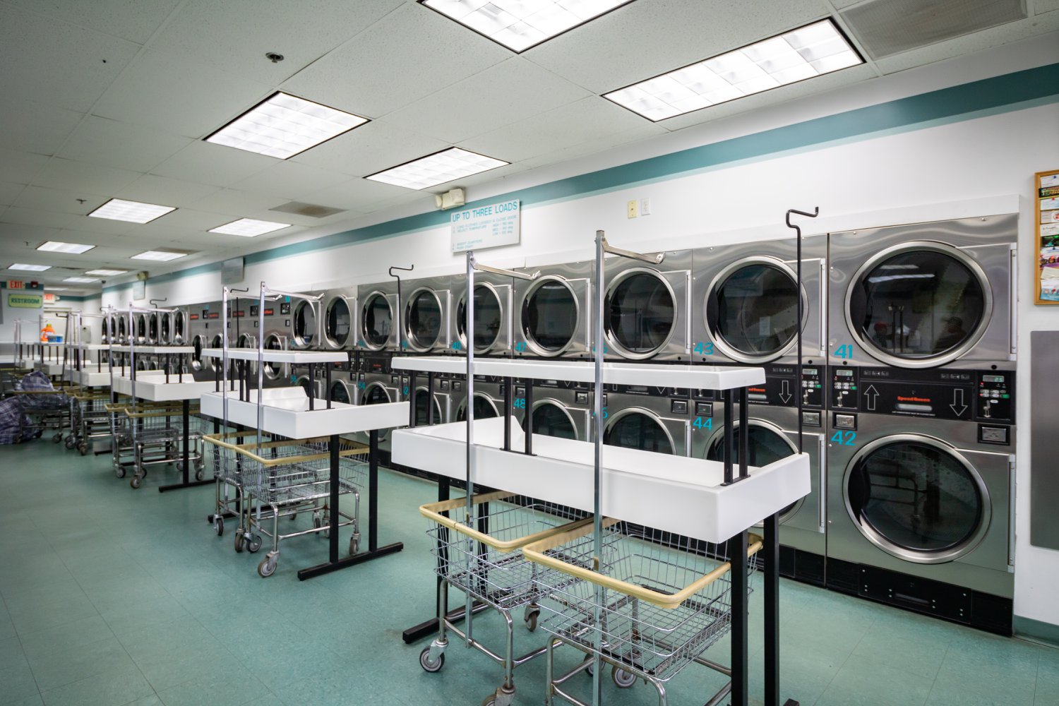 Coin Operated Laundry Machine